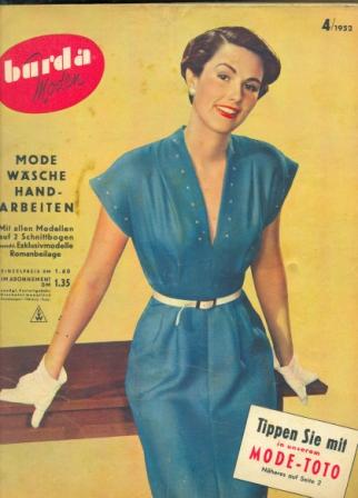  BURDA MODEN 1952 4