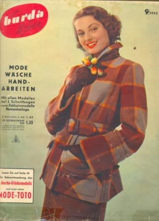  BURDA MODEN 1952 9