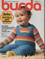 BURDA SPECIAL ()   1974 #304  BABY  Stricken und Hakeln SH 22/74