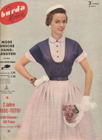  BURDA MODEN 1954 3