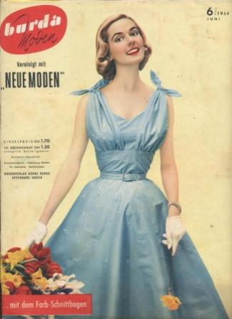  BURDA MODEN 1954 6