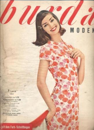  BURDA MODEN 1958 7