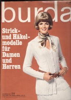 BURDA SPECIAL () Strick und Häkelmodelle fur Damen und Herren #211 1970 SH23/70