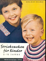 Stricksachen für Kinder 2-12 Jahre (    2-12 ) #802 1962