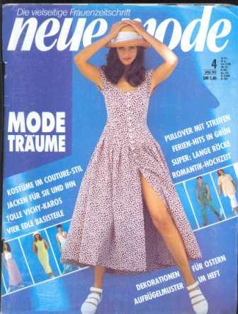 Журнал NEUE MODE 1993 4