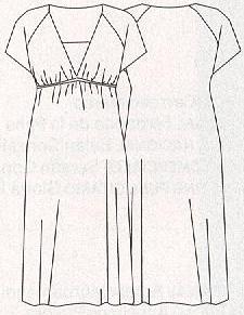 PATRONES №292 ESPECIAL PRIMAVERA модель 47. Платье 