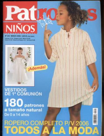 PATRONES NINOS №242 2006 март (детская мода)