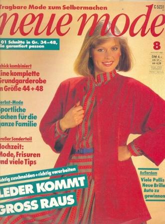  NEUE MODE 1981 8