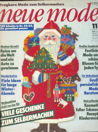 Журнал NEUE MODE 1981 11