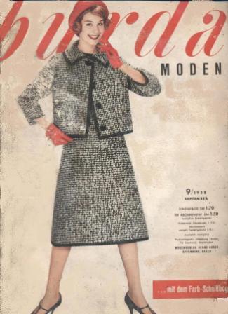 BURDA MODEN 1958 09 ()