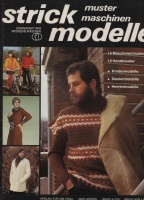 Modische Maschen Sonderheft Strick Modelle Muster Maschinen 1978