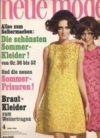 NEUE MODE (NEUER 
SCHNITT) 1968 4