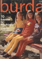 Burda 70 Schnitte fur Schulkinder ( ) #229 1971 SH16/71