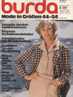 BURDA SPECIAL PLUS () Mode in Großen 44-54 (  ) 1976 E354