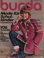 Burda Mode fur Schulkinder ( ) E507 1980 SH27/8